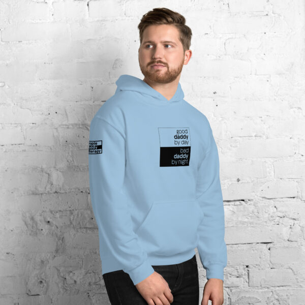 'Good/Bad' Black on Light Hoodie - Image 3