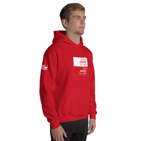 'Good/Bad' White on Dark Hoodie - Image 16