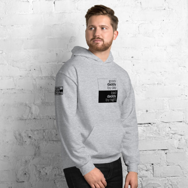 'Good/Bad' Black on Light Hoodie - Image 6