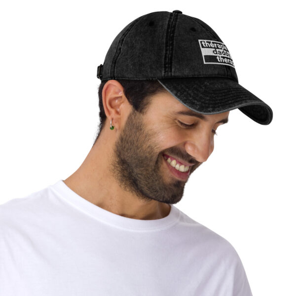 'Classic Logo' Vintage Cap - Image 3