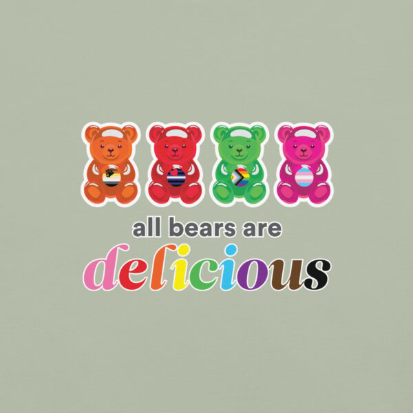 'Bears Are Delicious' Colour on Light T - Image 35