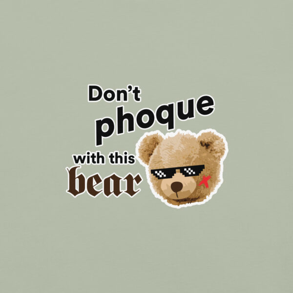 ‘Don’t Phoque w/Bear’ Colour on Light T - Image 32