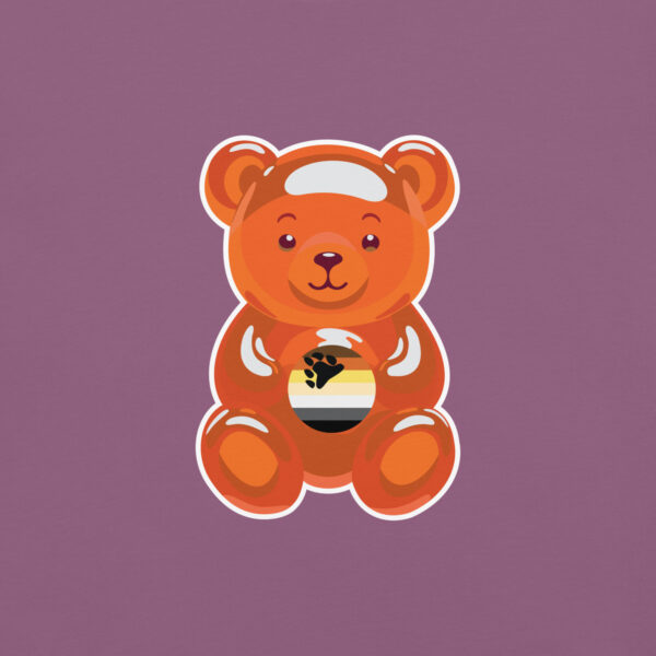 'Bear Gummie' Colour on Dark T - Image 38