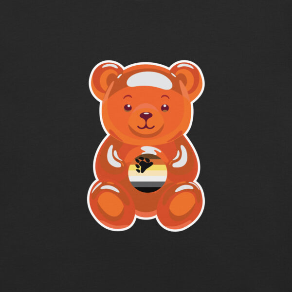 'Bear Gummie' Colour on Dark T - Image 8