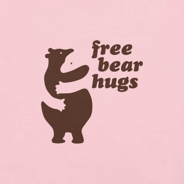 'Free Bear Hugs' Colour on Light T - Image 18