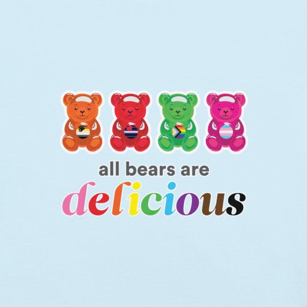 'Bears Are Delicious' Colour on Light T - Image 23