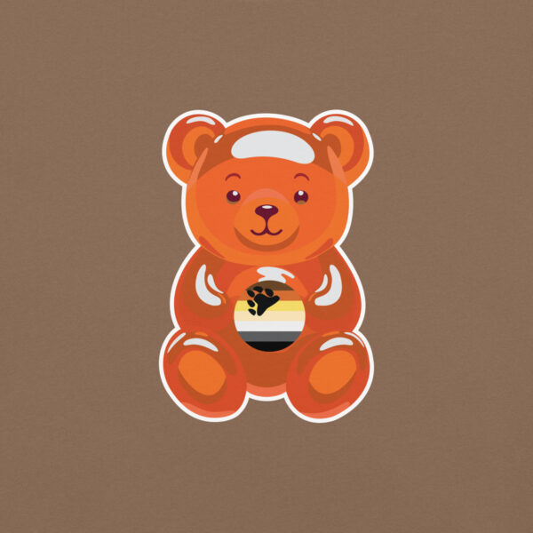 'Bear Gummie' Colour on Dark T - Image 2