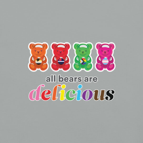 'Bears Are Delicious' Colour on Light T - Image 32