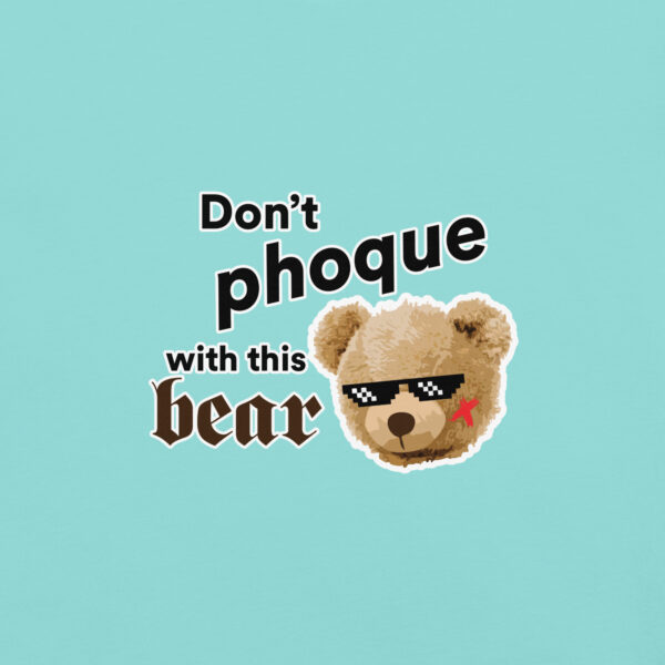 ‘Don’t Phoque w/Bear’ Colour on Light T - Image 8