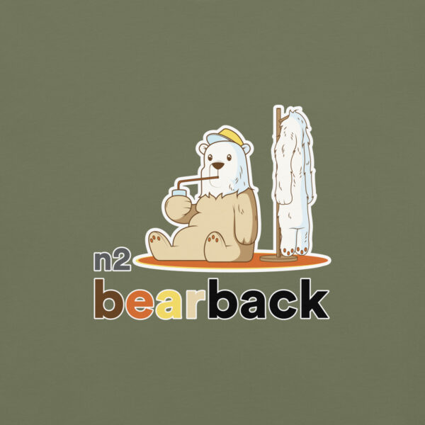 'Bearback' Colour on Dark T - Image 20