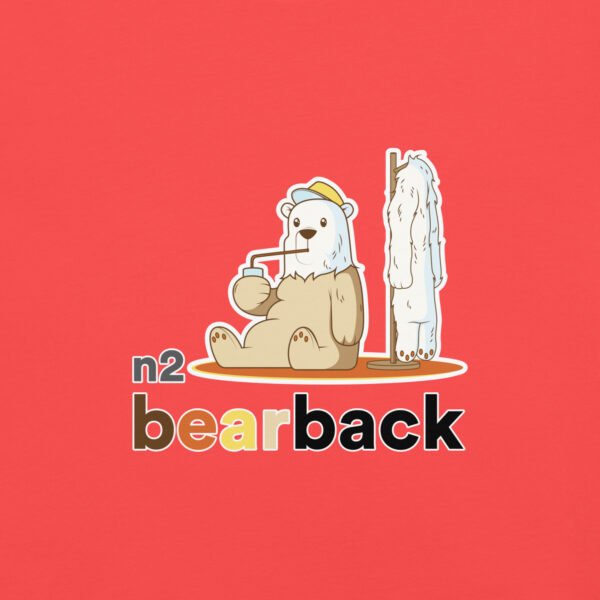 'Bearback' Colour on Dark T - Image 11