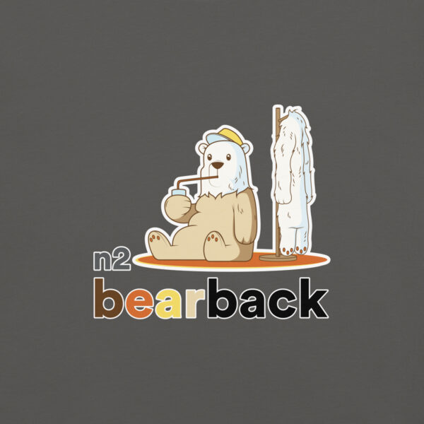 'Bearback' Colour on Dark T - Image 35