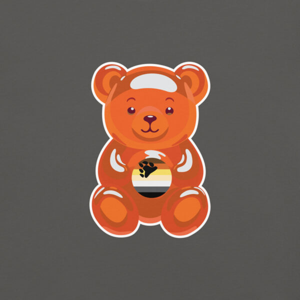 'Bear Gummie' Colour on Dark T - Image 5