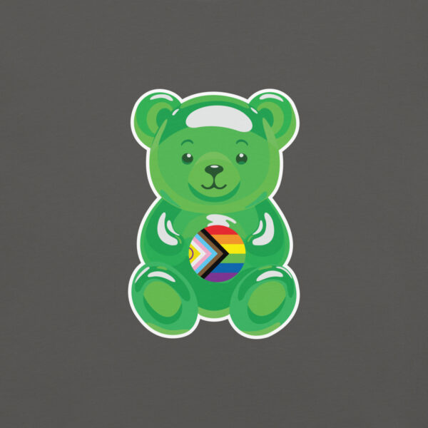 'Pride Gummie' Colour on Dark T - Image 35