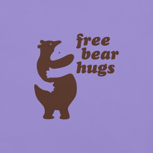 'Free Bear Hugs' Colour on Light T - Image 14