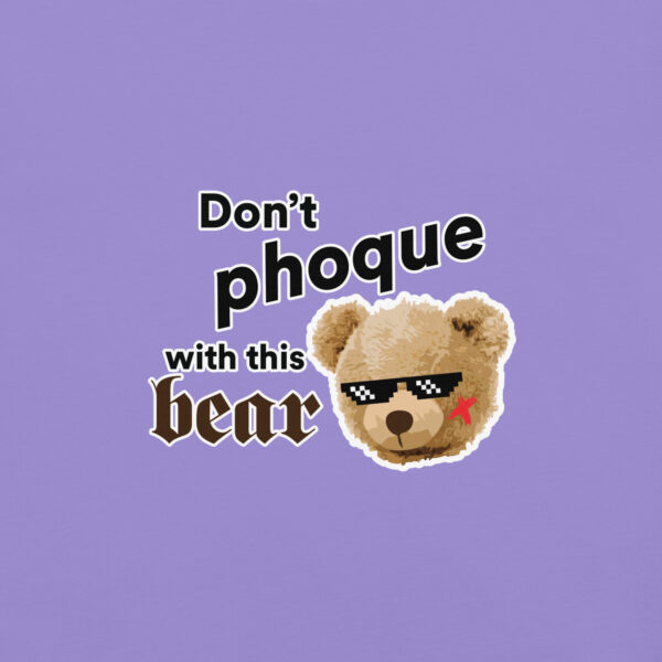 ‘Don’t Phoque w/Bear’ Colour on Light T - Image 17