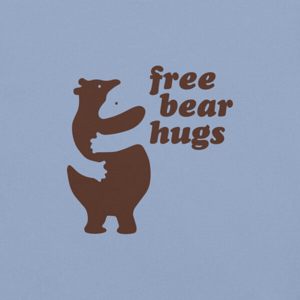 'Free Bear Hugs' Colour on Light T - Image 12