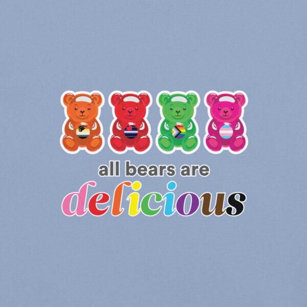 'Bears Are Delicious' Colour on Light T - Image 26