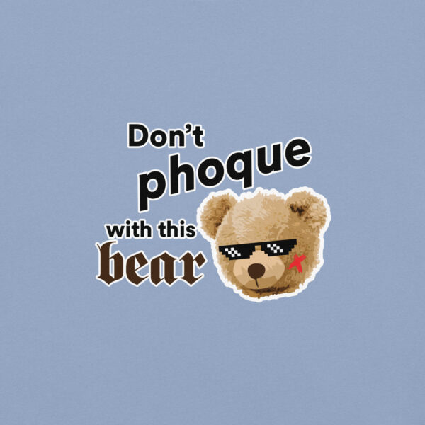 ‘Don’t Phoque w/Bear’ Colour on Light T - Image 14