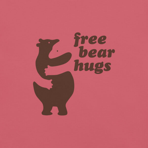 'Free Bear Hugs' Colour on Light T - Image 16