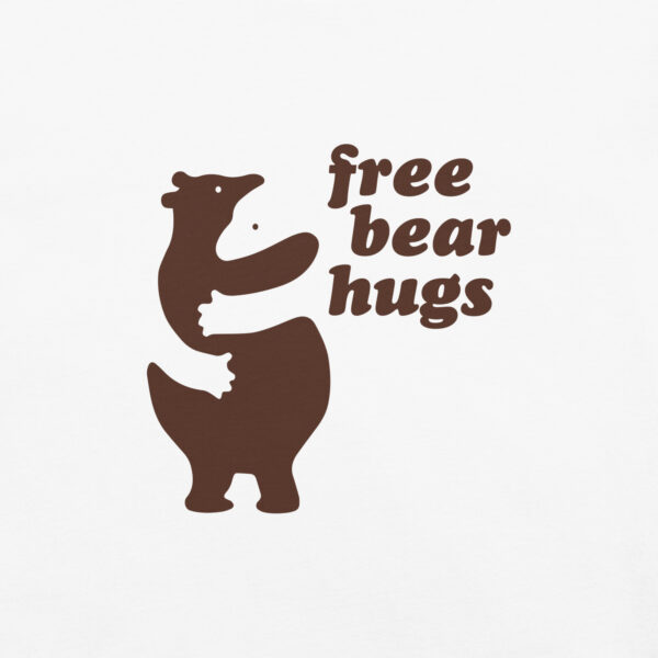 'Free Bear Hugs' Colour on Light T - Image 20