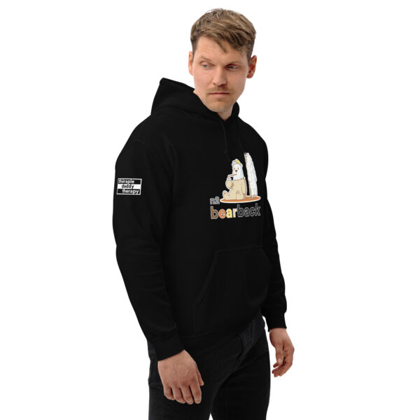 'Bearback' Colour on Dark Hoodie - Image 6