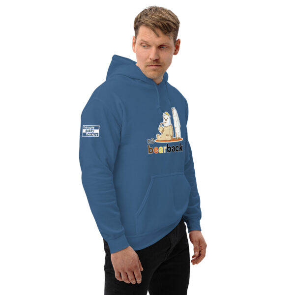 'Bearback' Colour on Dark Hoodie - Image 18