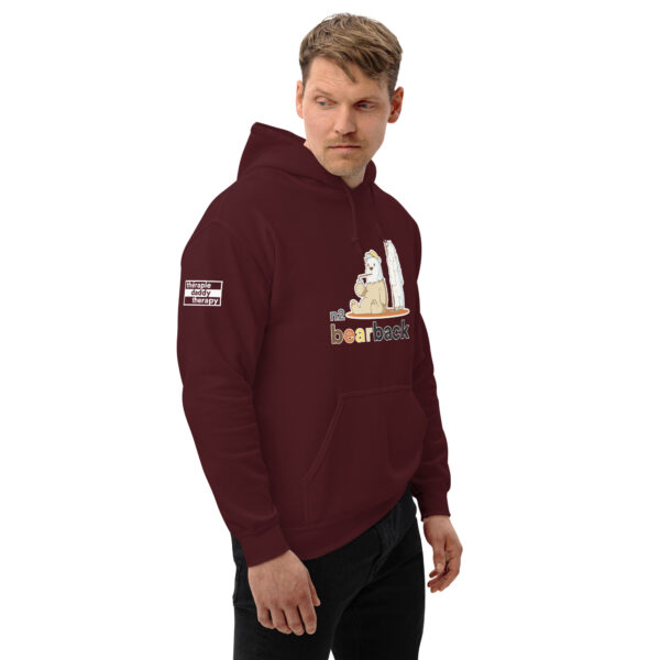 'Bearback' Colour on Dark Hoodie - Image 12