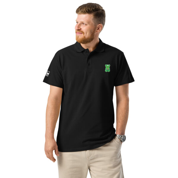 'Pride Gummie' Colour on Dark Polo - Image 6