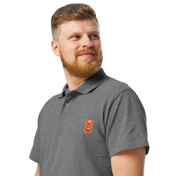 'Bear Gummie' Colour on Dark Polo - Image 13