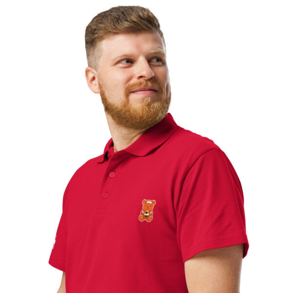 'Bear Gummie' Colour on Dark Polo - Image 10