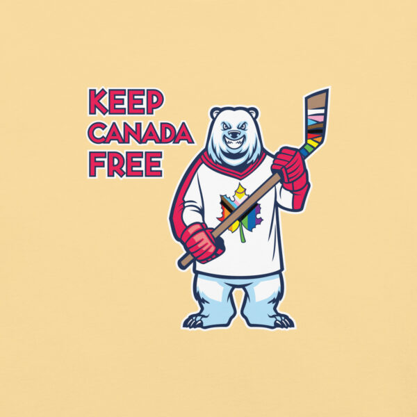 'Pride: Canada Free' Colour on Light T - Image 23