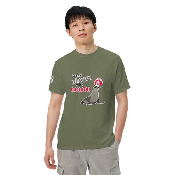 'Don't Phoque w/Canada' Colour on Dark T