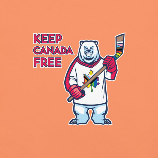 'Pride: Canada Free' Colour on Light T - Image 20