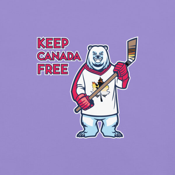 'Bear: Canada Free' Colour on Light T - Image 20