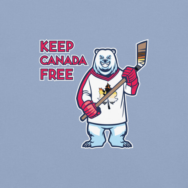 'Bear: Canada Free' Colour on Light T - Image 17