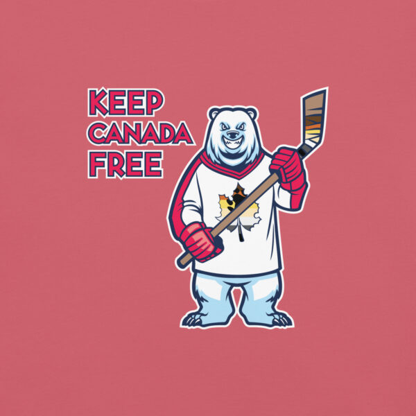 'Bear: Canada Free' Colour on Light T - Image 26