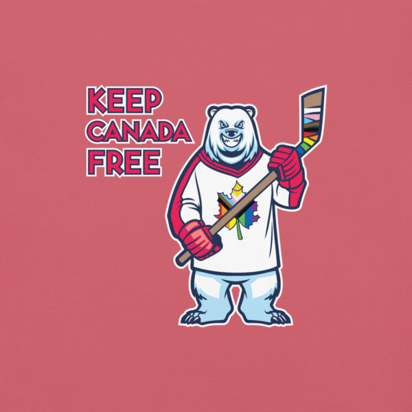 'Pride: Canada Free' Colour on Light T - Image 17